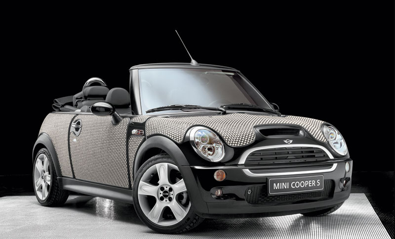 Art Car Mini Cooper S Mini y Bisazza se unen para vestir a 4 Minis