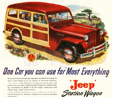 Jeep Station Wagon,Coches clásicos 4x4