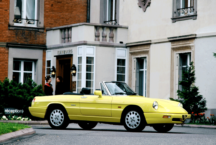 Descapotable años 80 Alfa Romeo