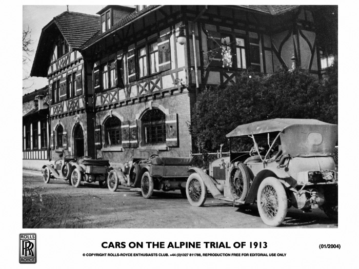 Rolls Royce Alpine Trial 1913 - Principios s xx