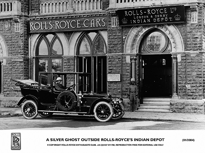 Silver Ghost Rolls Royce indian