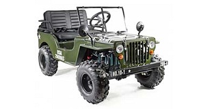 Jeep Willys eléctrico para niños