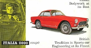 Automóvil Clásico Triumph Italia 2000