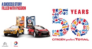 50 años de Citroen y Total 1968-2018