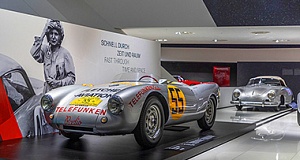 Porsche Museo 75Th Race cars