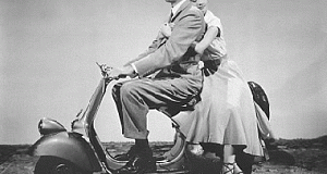 Motos en el Moto y Cine: Moto Vespa: Audrey Hepburn