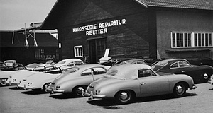 Porsche 356 fábrica, El 26 de mayo de 1950, se entregaban los primeros 356 