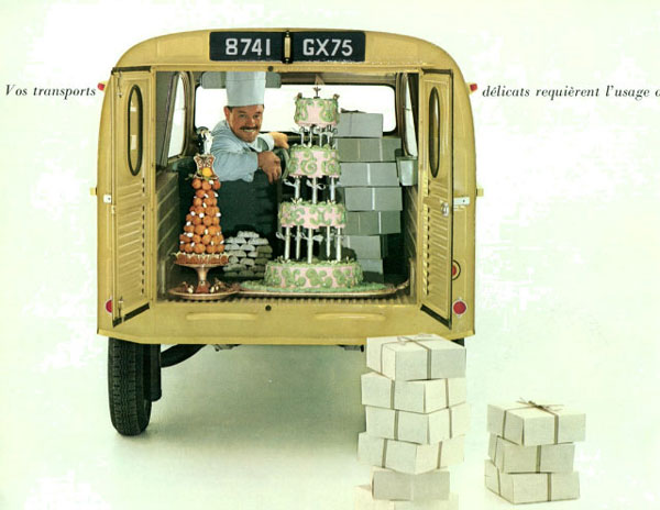 Citroën 2cv Furgoneta  Clásica Trasero
