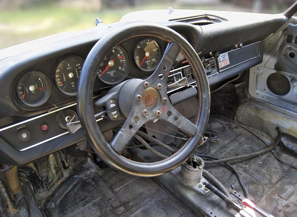 Coches Clásicos Porsche 911 interior