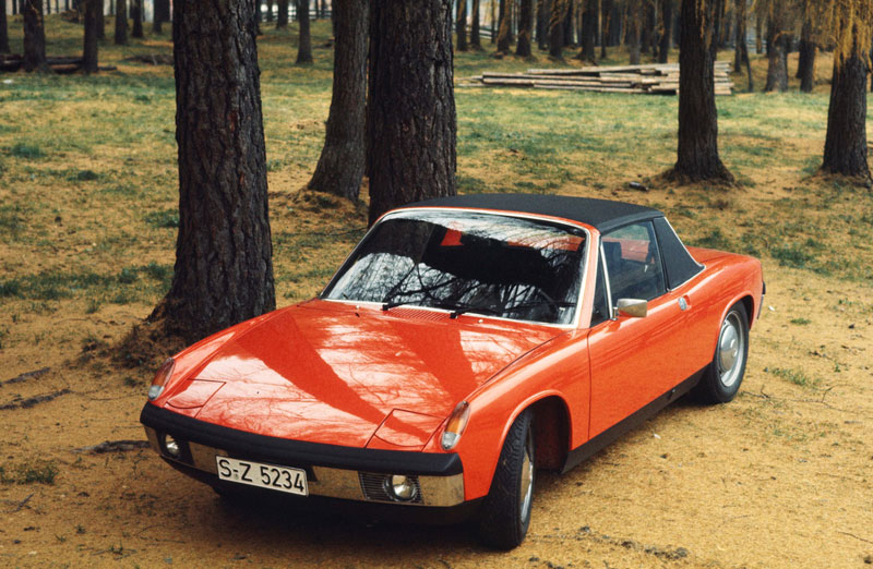 Coches clásicos Porsche 914, automóviles clásicos deportivos