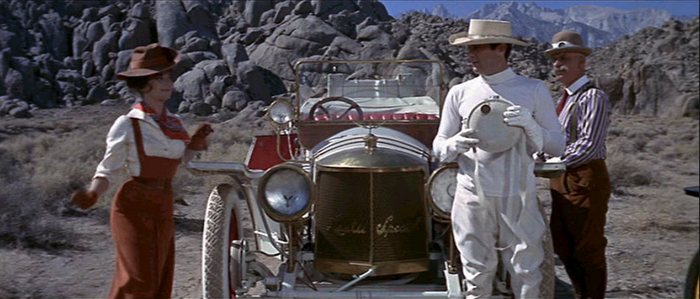 Coches de Película: Autos Antiguos, Thomas Flyer en el desierto,NY París