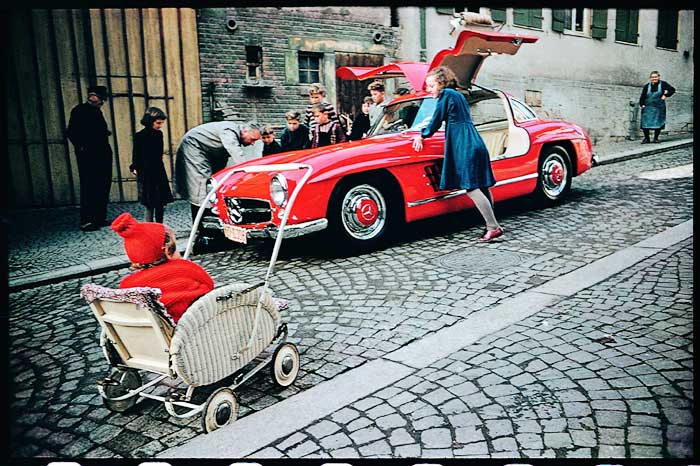 Mercedes 300 SL - Gullwing - Alas de Gaviota - Rojo