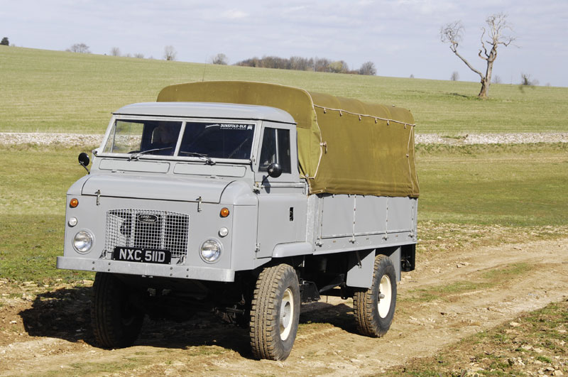 Camión clasicos Land Rover