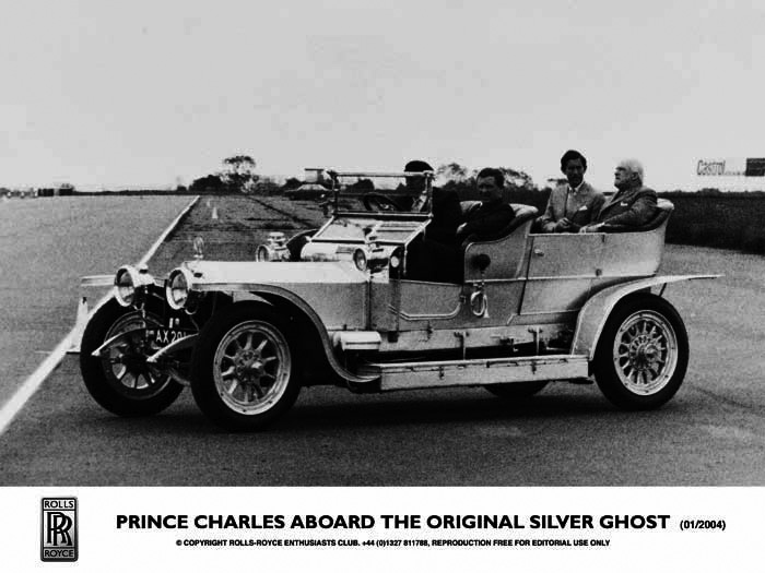 Rolls Royce y el Príncipe Charles