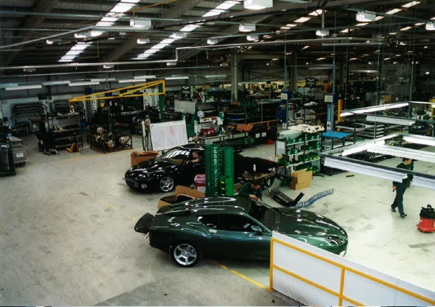 Fábrica automóviles Aston Matin