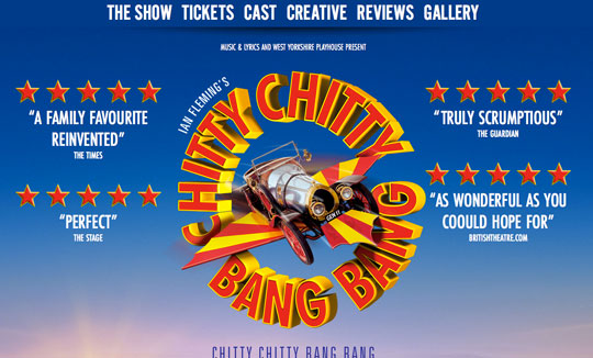 Coches y Cine Chitty Chitty Bang Bang