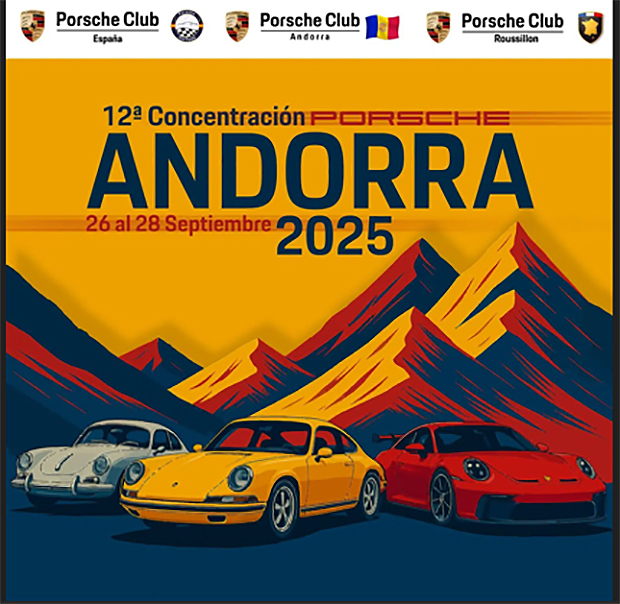 Porsche Andorra 2025 Concentración 