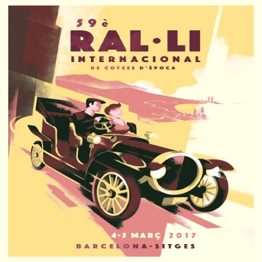 Poster rally Barcelona Sitges 2017