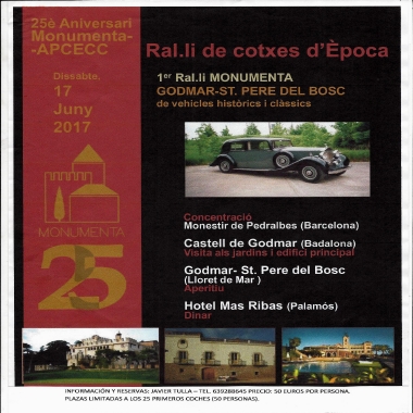 Monumenta rally Javier Tulla