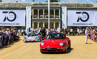 70 th Porsche Goodwood Festival of Speed