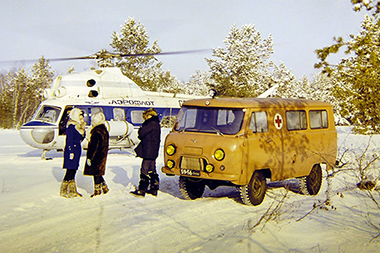 Furgón UAZ 450 de 1958